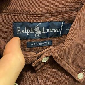 Ralph Lauren 100% cotton L